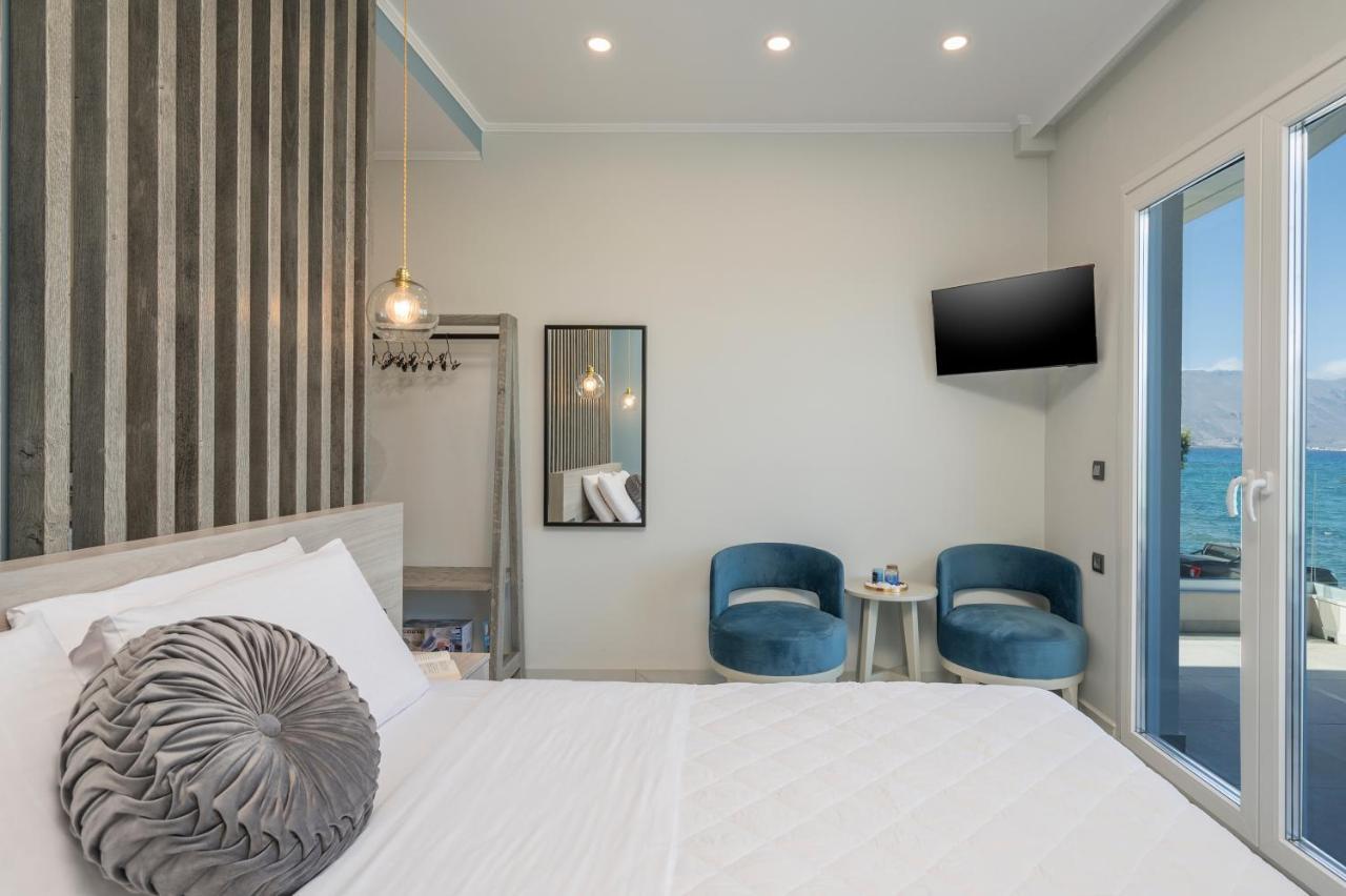 Alexia Seaview Apartments Kíssamos Exteriér fotografie