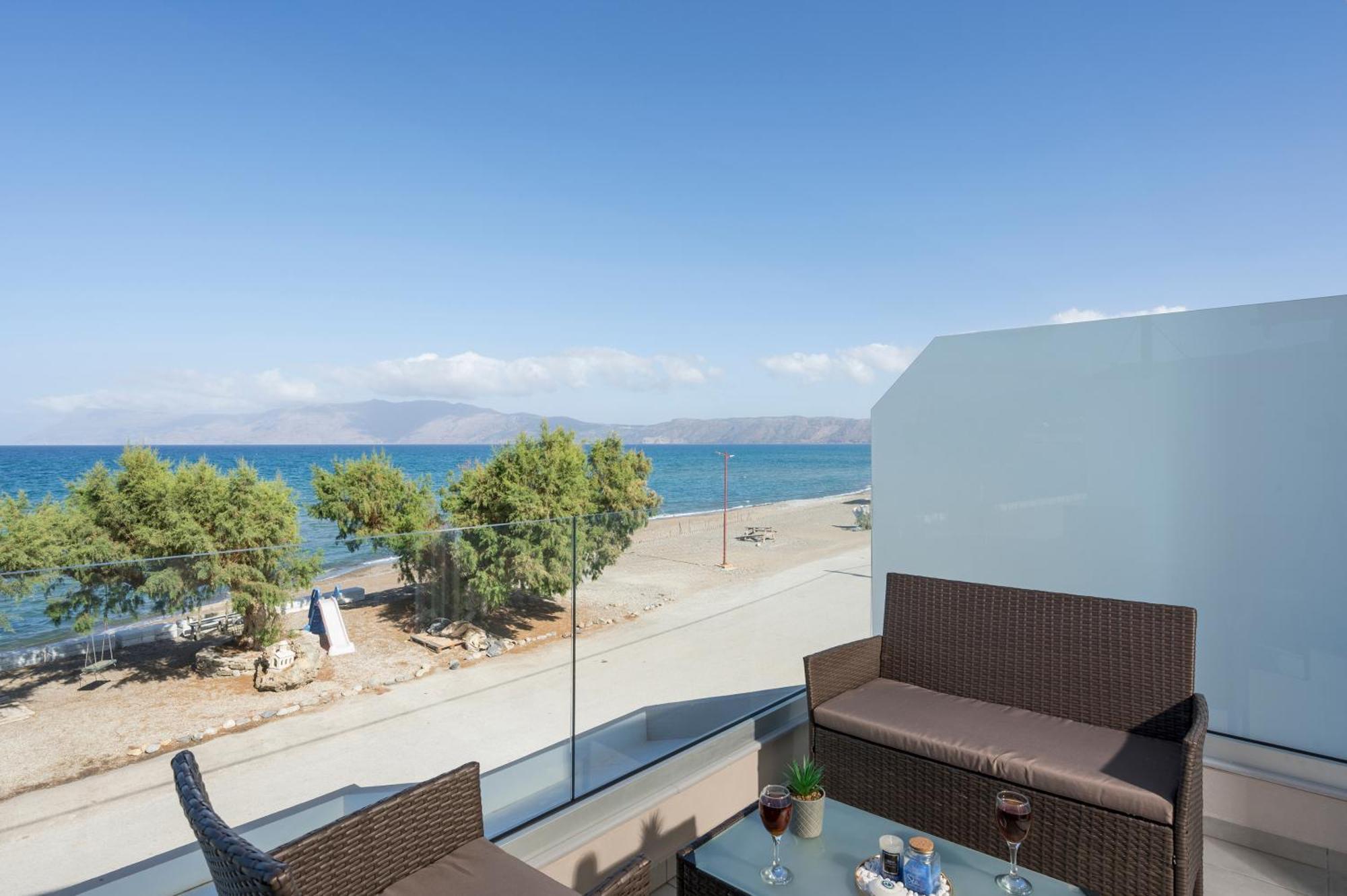 Alexia Seaview Apartments Kíssamos Exteriér fotografie