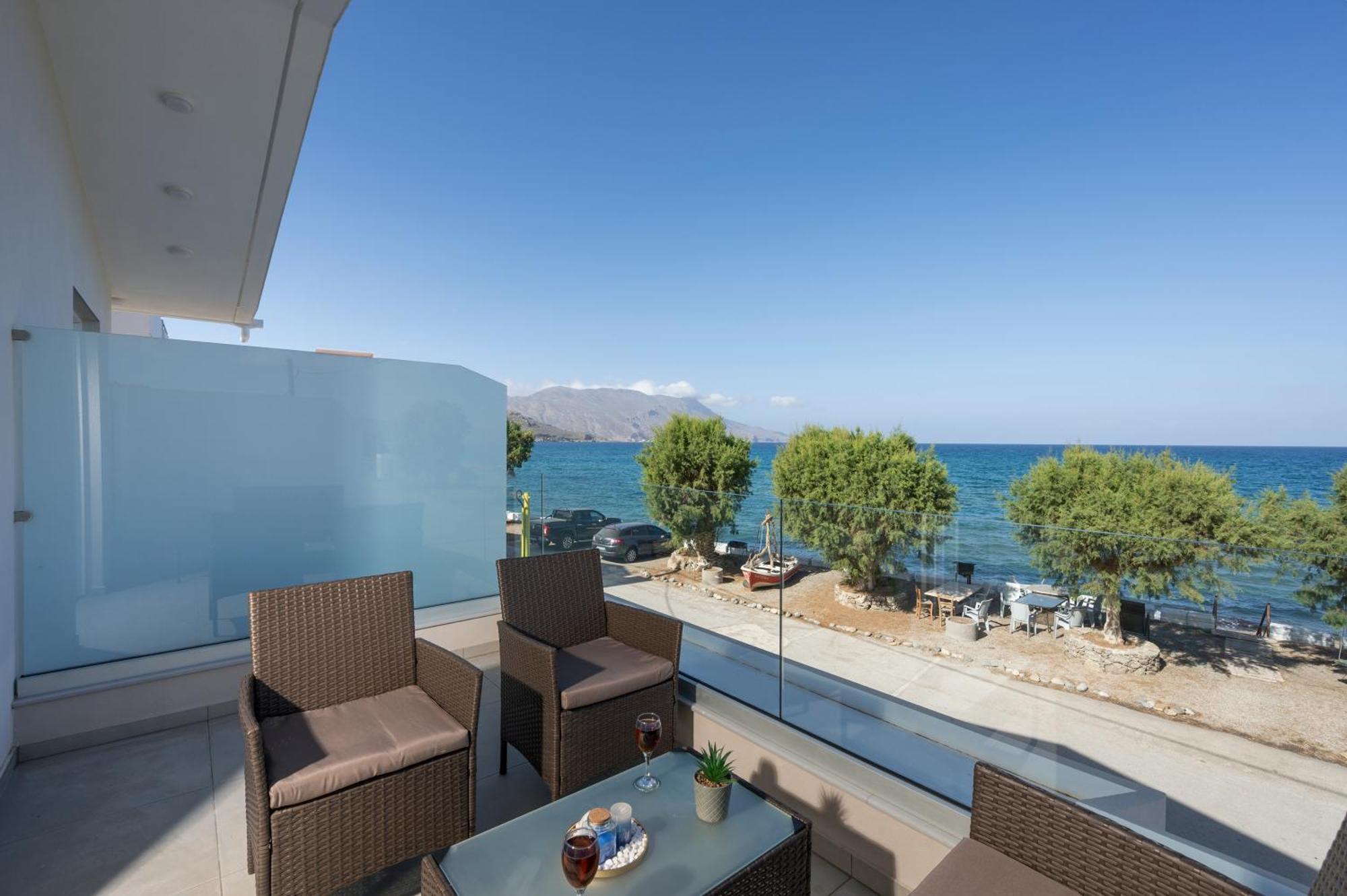Alexia Seaview Apartments Kíssamos Exteriér fotografie